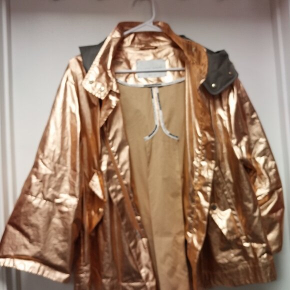 Violanti Metallic Rose Gold Jacket Made in Italy - Picture 3 of 10
